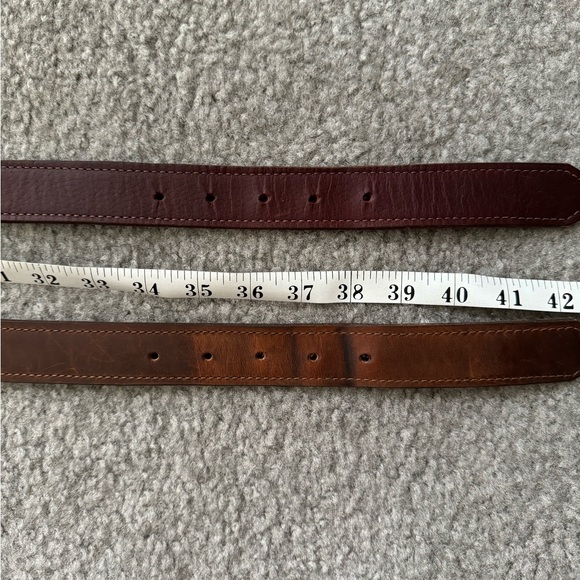 North Star Briar Pitstop leather 1.25 inch belt - Picture 3 of 3